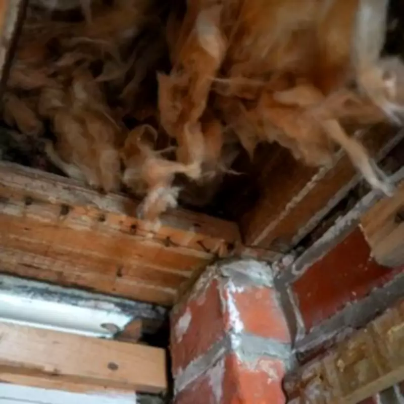 Couple's Wall Scratching Mystery Solved: Raccoon Found Living Inside