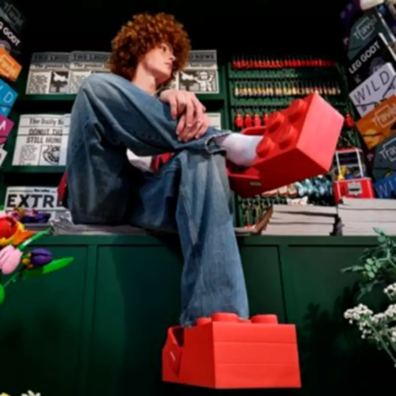 Crocs and LEGO Launch Wearable Brick Clogs in Nostalgic Global Partnership