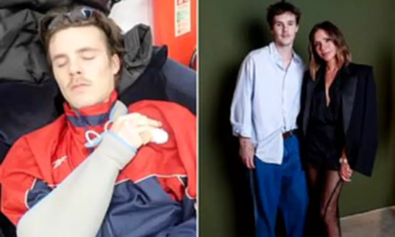 Cruz Beckham's Gruesome Finger Injury Revealed in Behind-the-Scenes Video