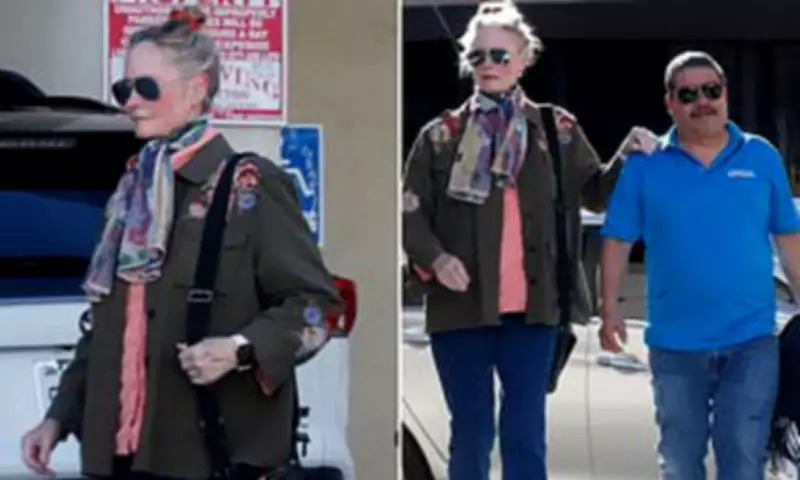 Cybill Shepherd Celebrates 76th Birthday in Los Angeles with Assistant