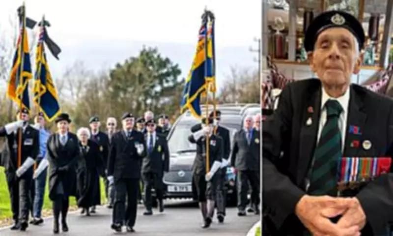 D-Day Veteran Rifleman Jim Justice Laid to Rest with Full Military Honours