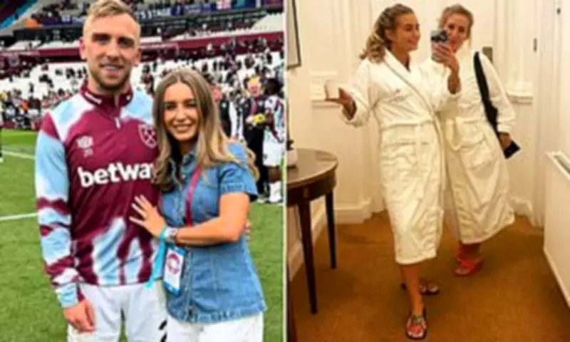 Dani Dyer's Mother's Foot Massage for Jarrod Bowen Horrifies Fans
