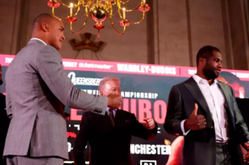 Daniel Dubois Snubs Fabio Wardley's Fist Bump as Heated Rivalry Erupts