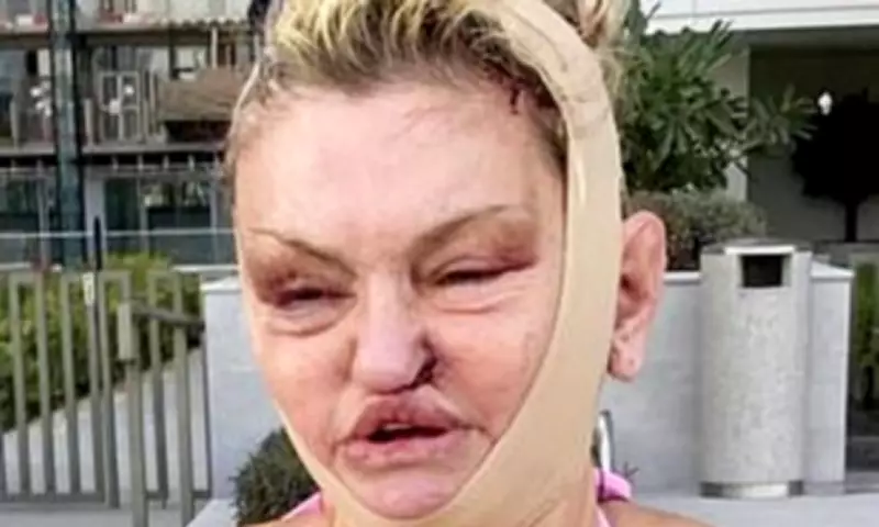 Danniella Westbrook Shows Off Facial Reconstruction Results in Dubai Pool Dip