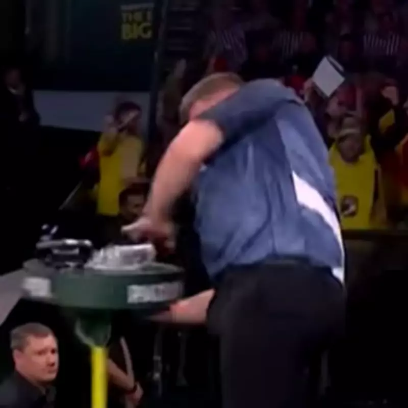 Darts Star's Permanent Hand Damage After World Championship Table Punch