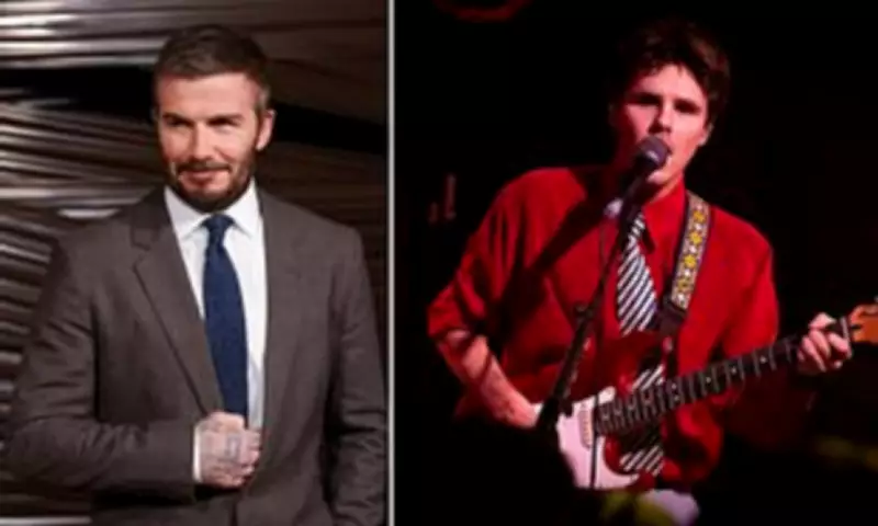 David Beckham Misses Son's Tour for Milan Fashion Week Duty