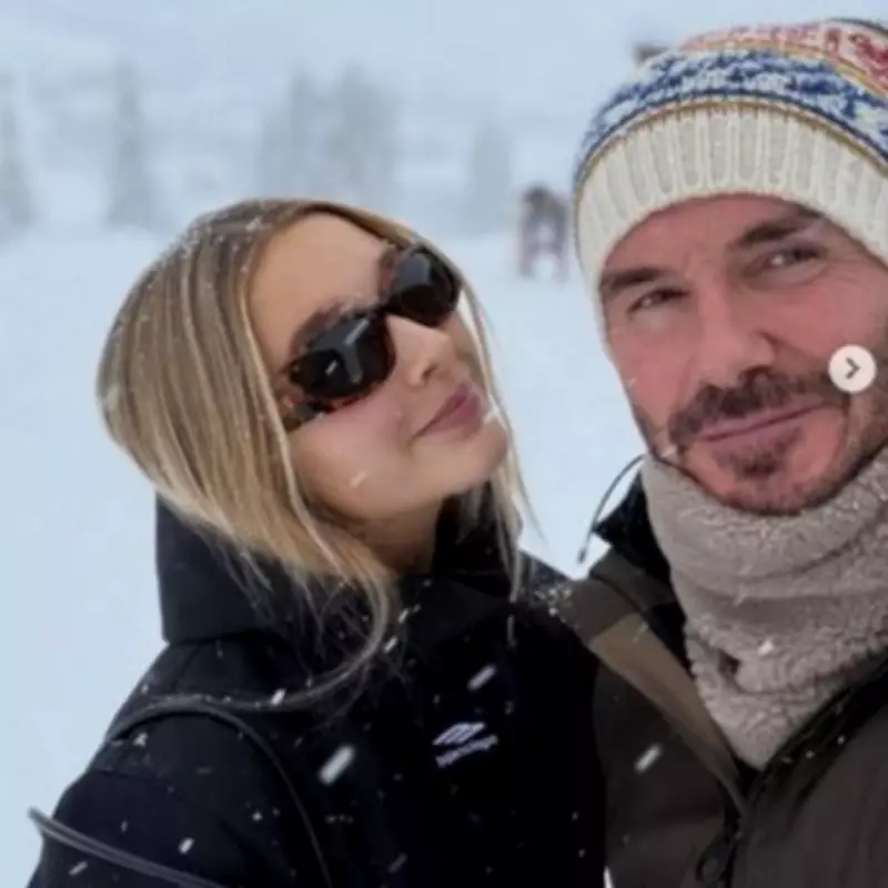 David Beckham's Heartfelt Message to Brooklyn Amid Family Ski Trip with Harper