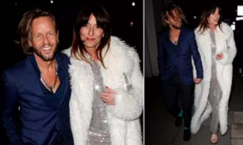 Davina McCall and Michael Douglas Celebrate at Broadcast Awards After Party