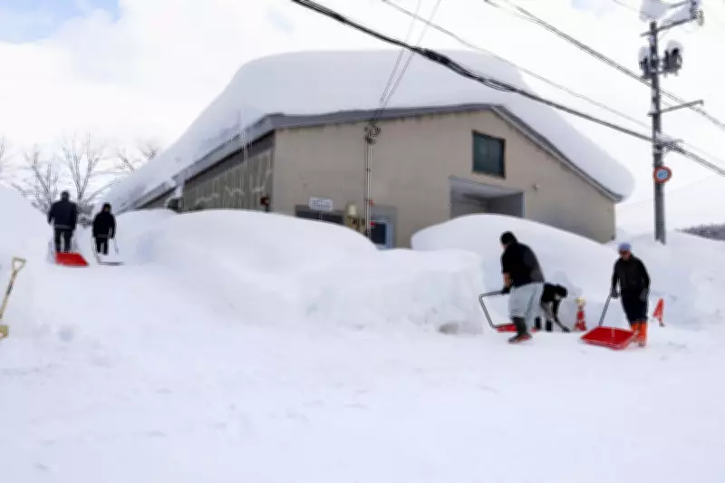 Deadly Snowfall Claims 35 Lives in Northern Japan with More Warnings Issued