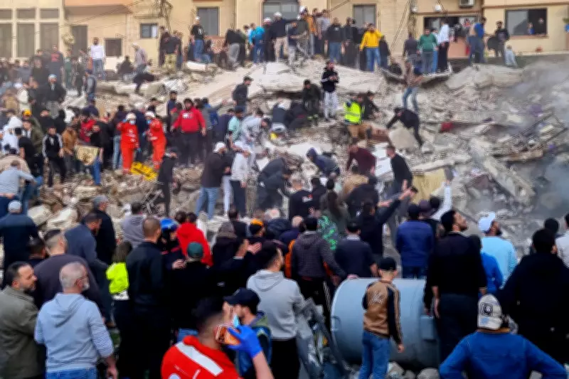 Death Toll in Tripoli Building Collapse Climbs to 15, Sparking Outrage