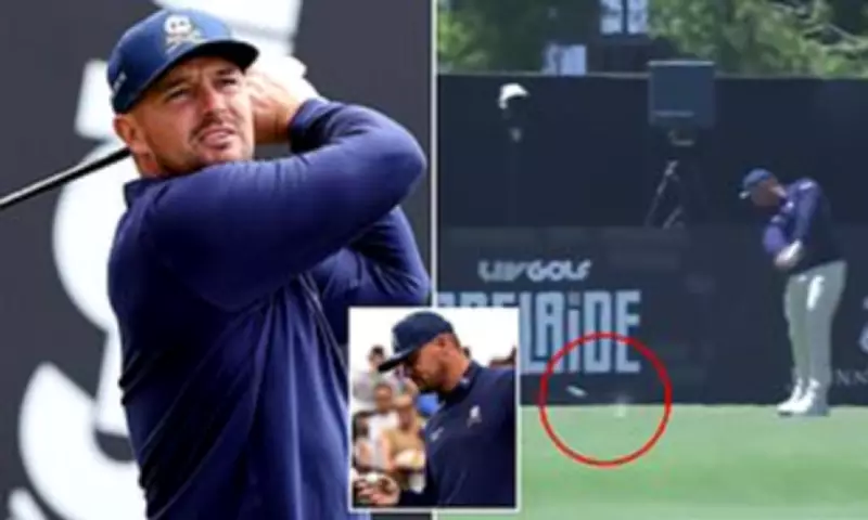 DeChambeau's Shocking Tee Shot Stuns Fans at LIV Adelaide Tournament