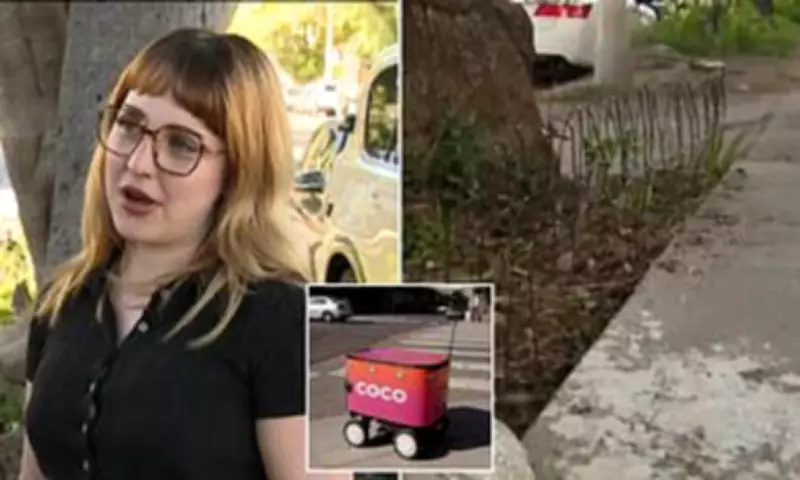 Delivery Robot Wreaks Havoc in LA Garden, Sparks Safety Concerns