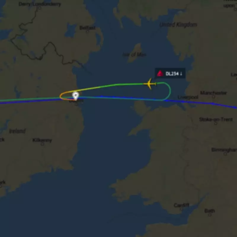 Delta Flight Declares Mid-Air Medical Emergency Over UK, Diverts to Dublin