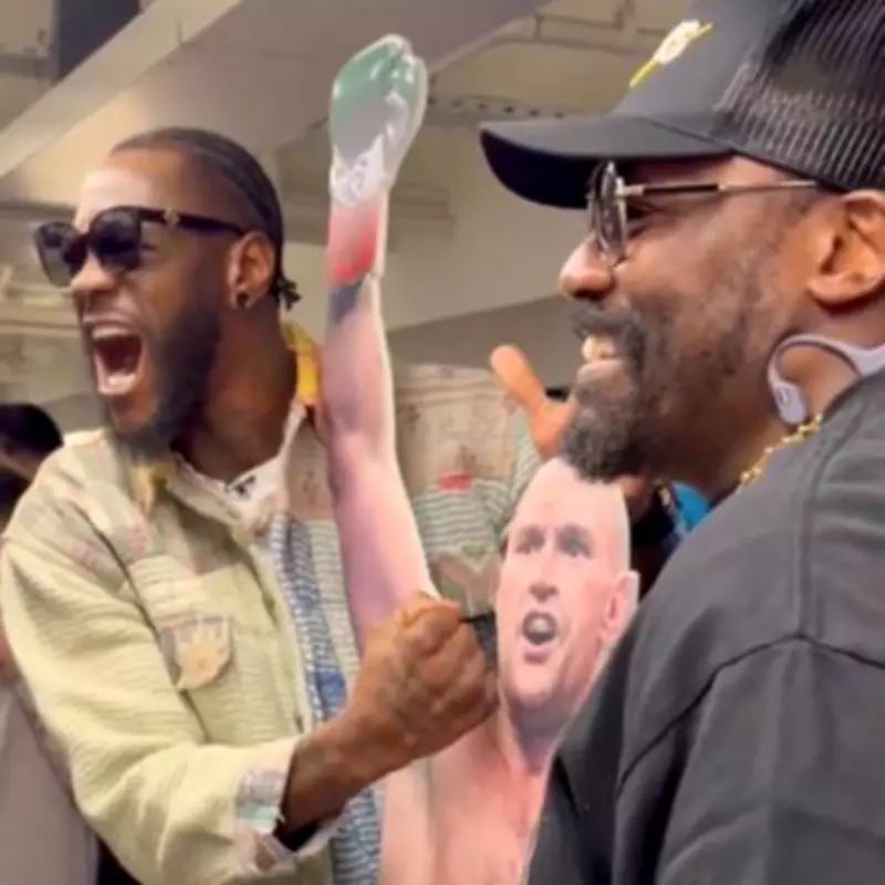Deontay Wilder's X-Rated Fury Cutout Stunt Reignites Boxing Feud