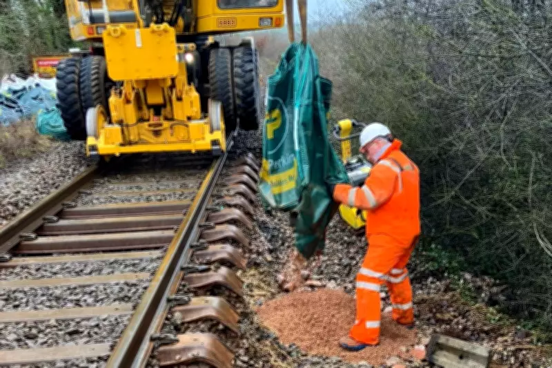 Devon and Cornwall Rail Chaos Continues as Flood Waters Halt Safety Inspections