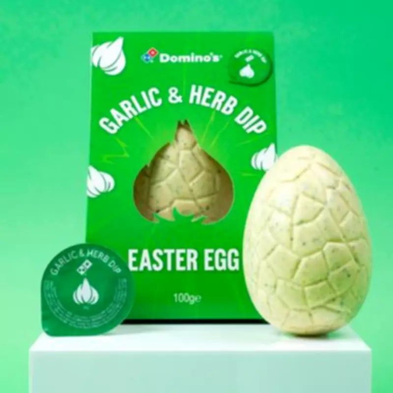 Domino's Garlic & Herb Easter Egg Gets High Rating Despite Controversy