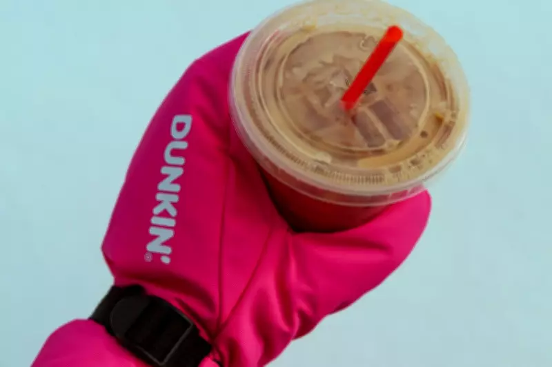 Dunkin' Offers Free Pink Mitten with Iced Coffee Purchase This Friday