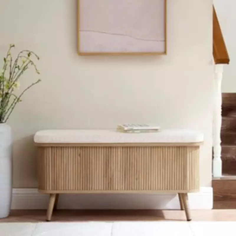 Dusk's Hattie Storage Bench: A Stylish Space-Saving Solution for Small Homes