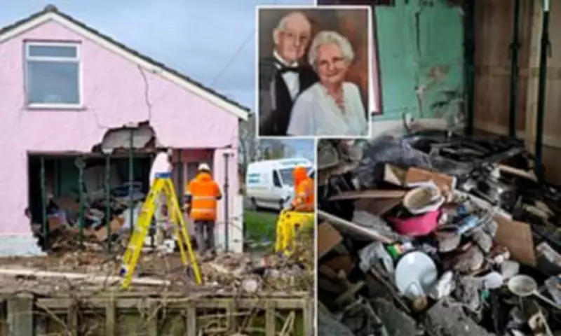 Elderly Couple's Home Destroyed After Police Pursuit Van Crashes Into Bungalow