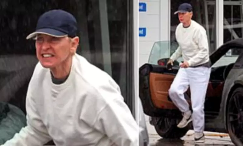 Ellen DeGeneres' California Return Greeted by Rain as UK Plans Remain
