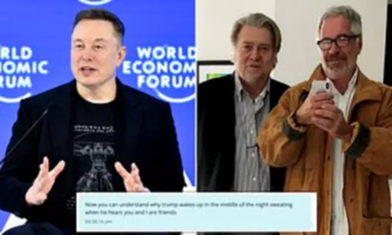 Elon Musk Launches Scathing Social Media Attack on Steve Bannon Over Epstein Ties