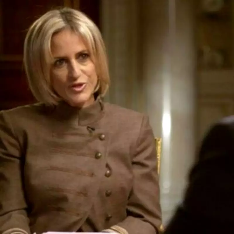 Emily Maitlis Questions King Charles's 'Curious' Phrase in Statement on Andrew's Arrest