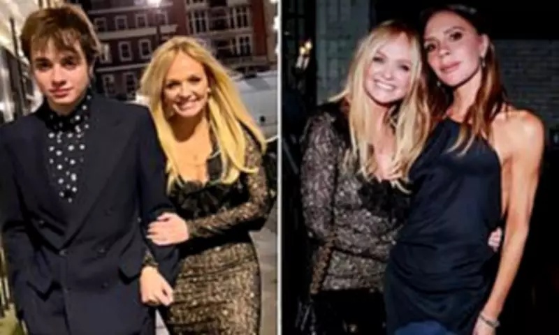 Emma Bunton Celebrates at Cruz Beckham's Lavish 21st Birthday Party
