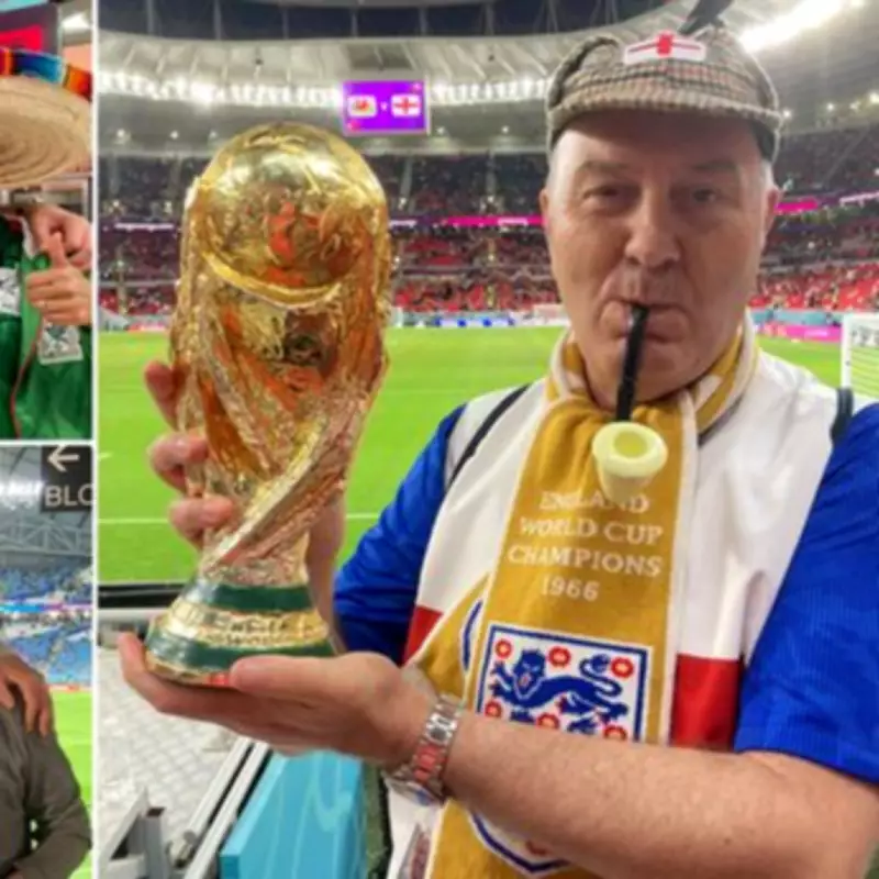 England Superfan Garford Beck's 54-Year Journey to His Tenth World Cup