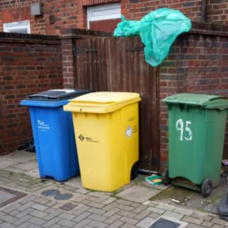 English Households Face £80 Fines for Bin Placement and Collection Violations