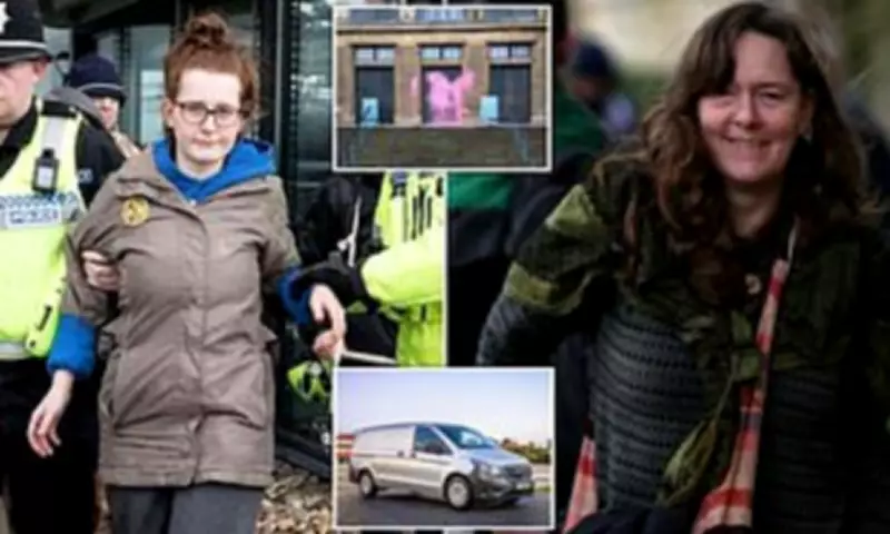 Environmental Activist Cleared of Criminal Damage in Pink Paint Protest