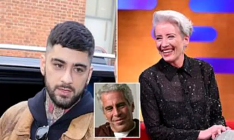 Epstein Email Listed Zayn Malik, Emma Thompson as 'Anti-Israel Celebrities'