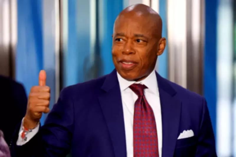 Eric Adams Sparks Outrage with 'Netflix and Chill' Snowstorm Tweet