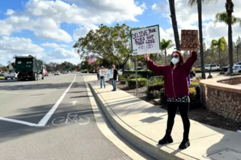 Escondido Residents Protest ICE Gun Range Training Amid National Immigration Debate