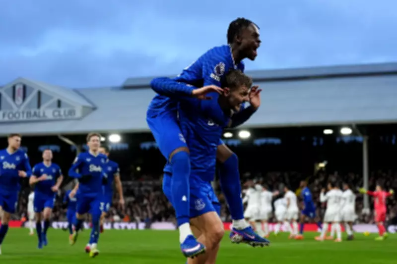 Everton's Dramatic Late Comeback Stuns Fulham at Craven Cottage