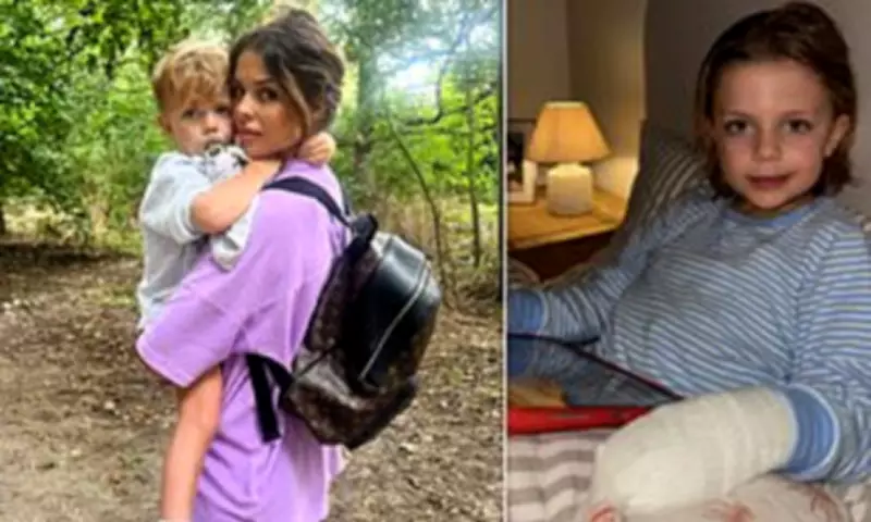 Ex-TOWIE Star's Son Loses Finger in Ice Skating Accident, Sparks Safety Petition