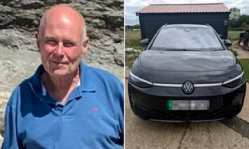 Family Narrowly Avoids Head-On Crash as Electric VW ID.7 Veers into Opposite Lane