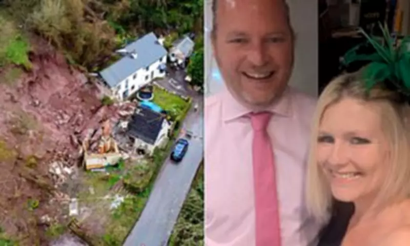 Father's Pub Pint Saves Him from Destructive Landslide at Family Home