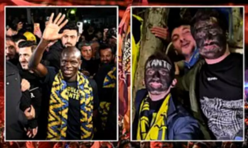 Fenerbahce Fans' Blackface Welcome for Kante Sparks Racism Controversy