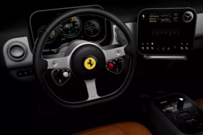Ferrari Luce Interior Designed by Apple's Jony Ive Reveals Electric Future