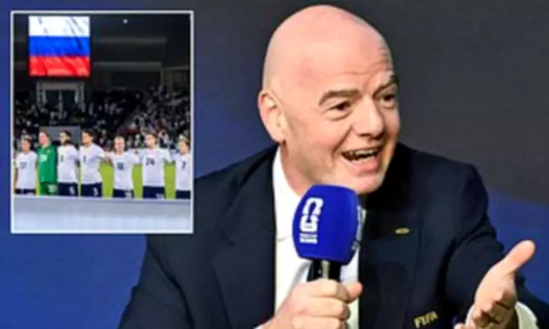 FIFA President Infantino Renews Push to End Russia's Football Ban