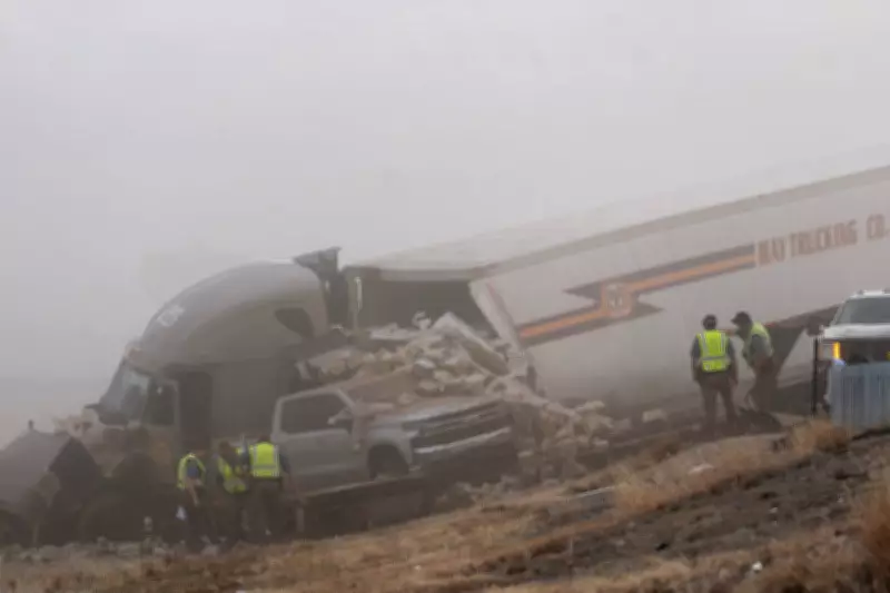Five Killed in Colorado Interstate Pileup as Blowing Dust Creates Zero Visibility