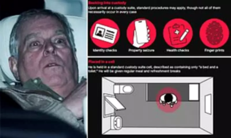 Former Prince Andrew's 12-Hour Police Custody Ordeal: Mugshots and Fingerprints Taken