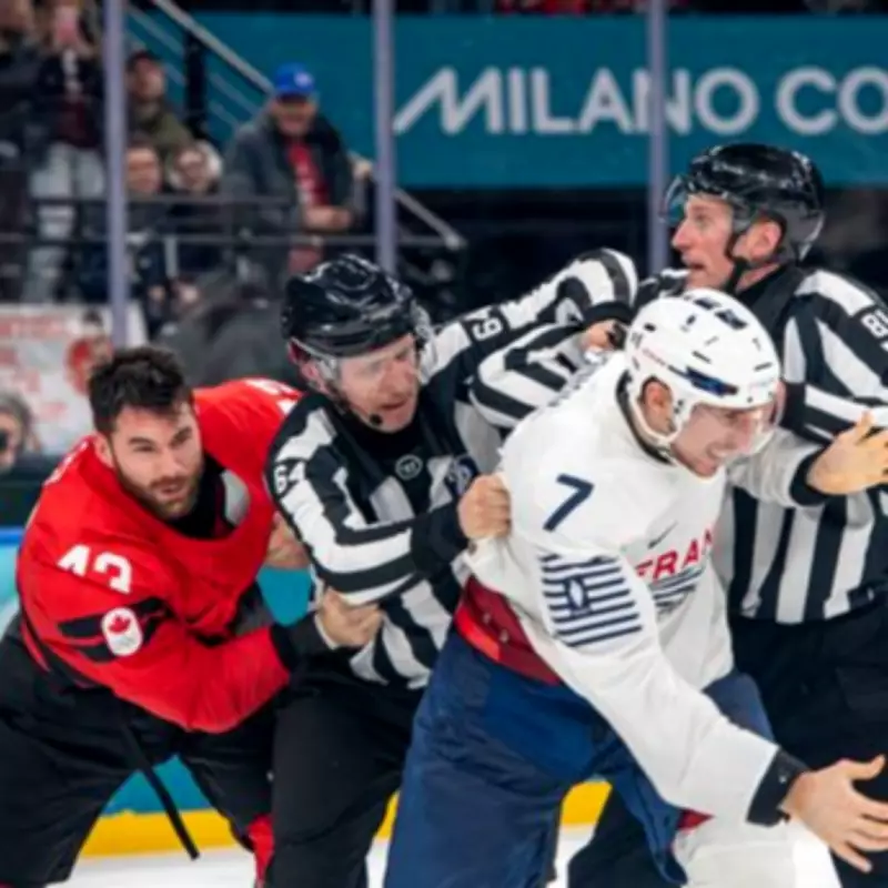 French Ice Hockey Star Banned from Winter Olympics After Fight Incident