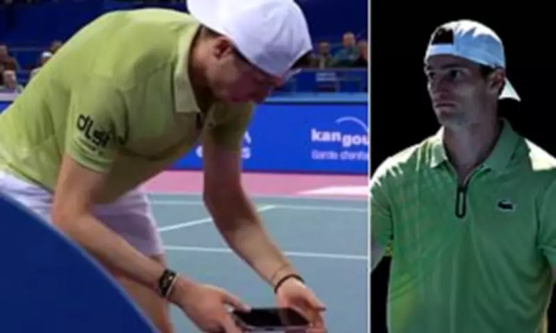 French Tennis Star Ugo Humbert Faces Controversy Over Phone Check Mid-Match
