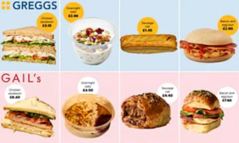 Gail's vs Greggs: The Calorie Showdown Reveals Surprising Health Truth
