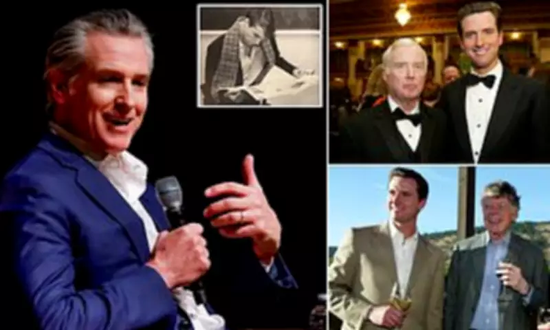 Gavin Newsom Faces Backlash Over Claims of Humble Beginnings Amid Getty Family Ties