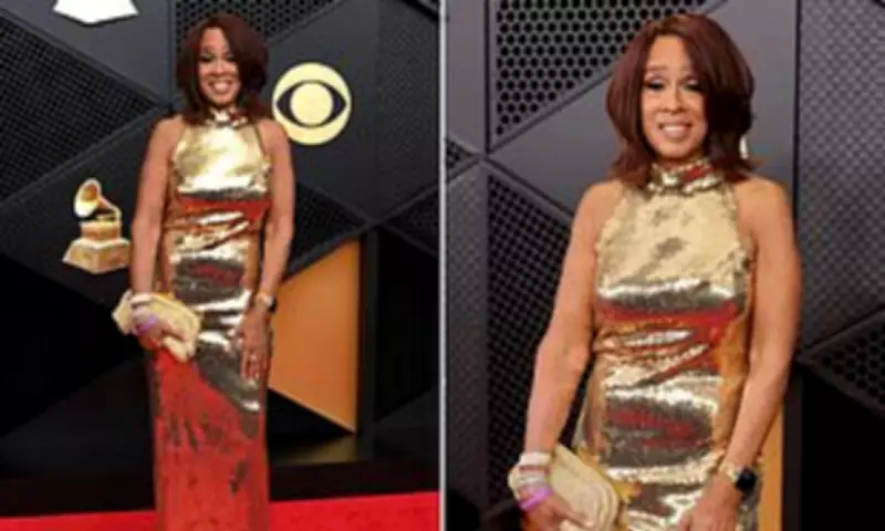 Gayle King Stuns in Gold Gown at Grammys 2026 Amid Weight Loss Speculation