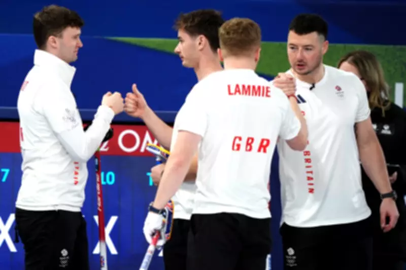 GB Men's Curlers Scrape Into Semi-Finals to Keep Medal Hopes Alive
