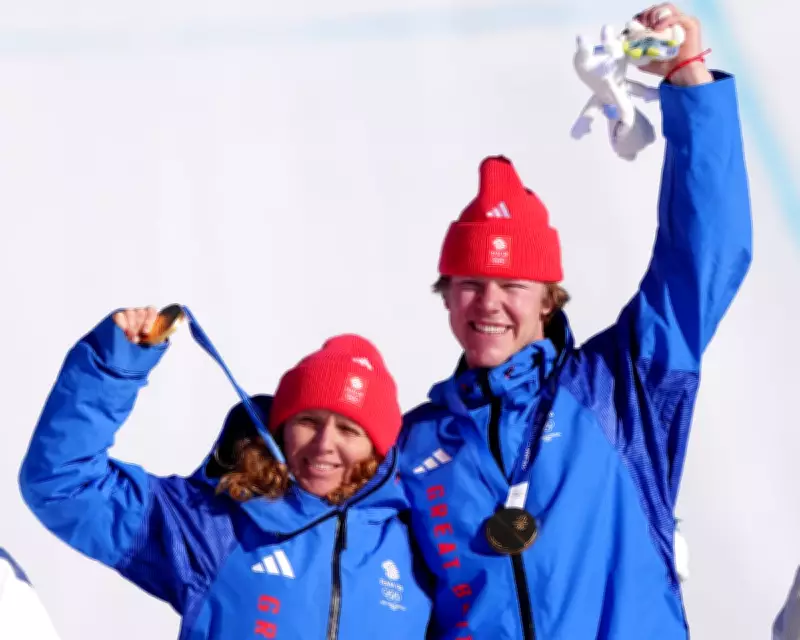 GB's First Snow Gold: Bankes and Nightingale Triumph in Thrilling Snowboard Cross