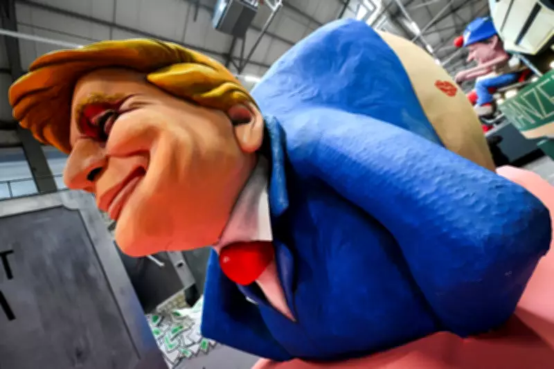 Germany's Carnival Floats Mock Trump with Provocative Political Satire